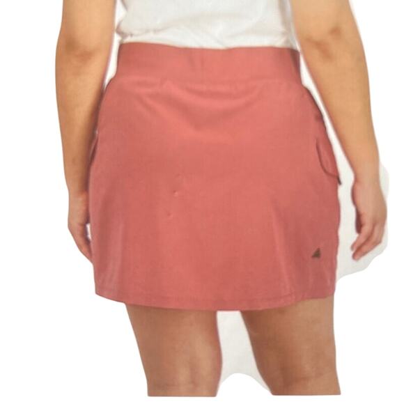 Gerry Women's Red Clay Pull on Breezy Cargo Skort Tennis Golf XL - Picture 2 of 5